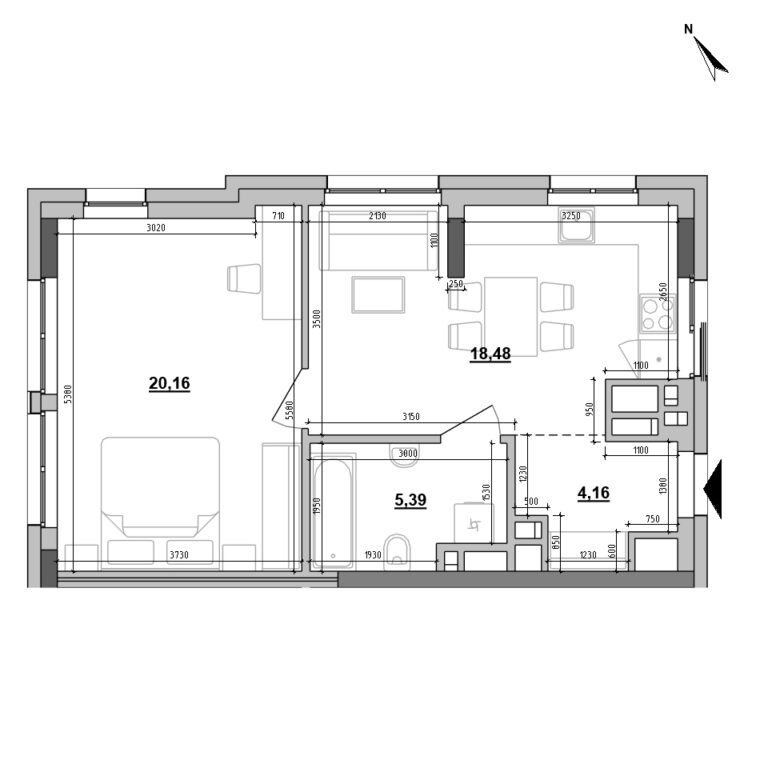 Apartment layout