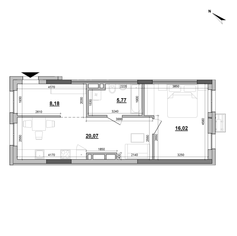 Apartment layout