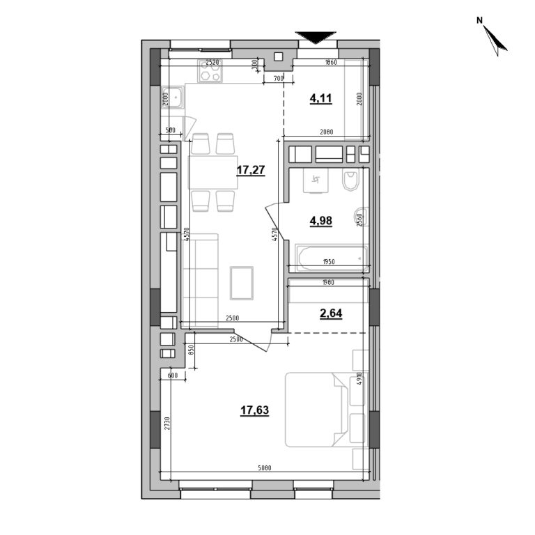 Apartment layout