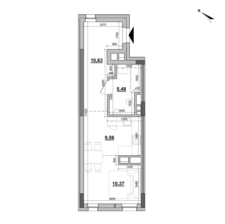 Apartment layout