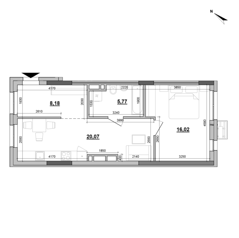 Apartment layout