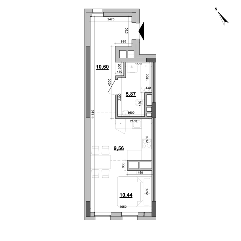 Apartment layout