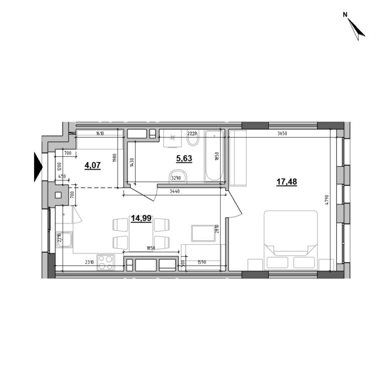 Apartment layout