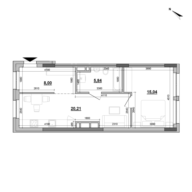 Apartment layout