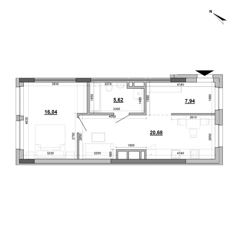 Apartment layout