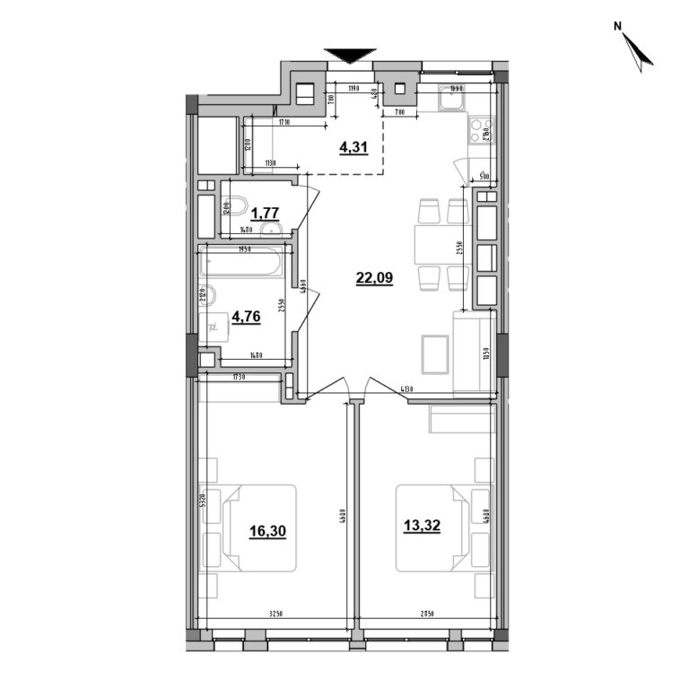 Apartment layout