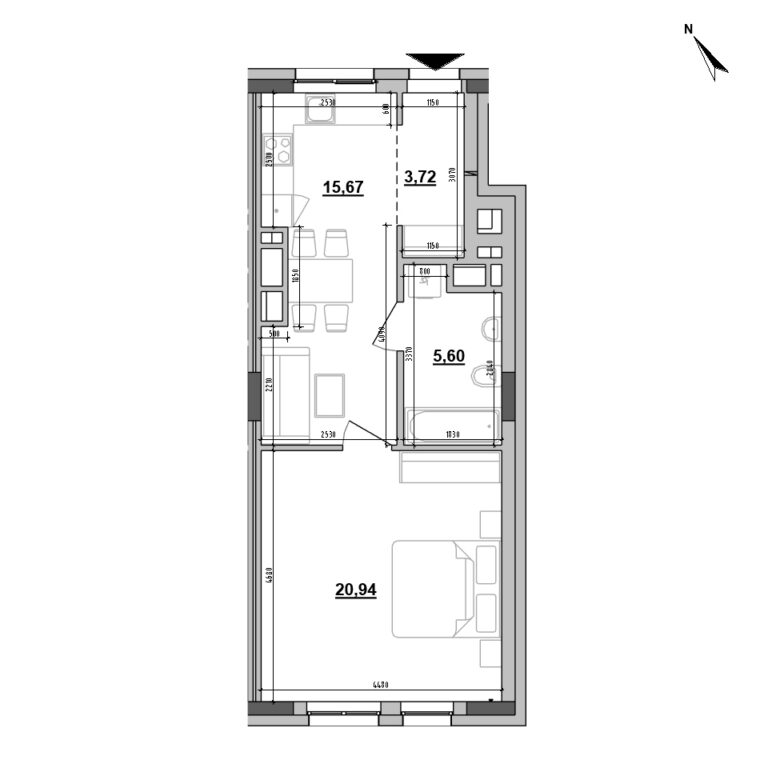 Apartment layout