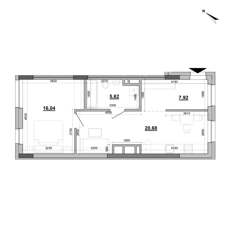 Apartment layout