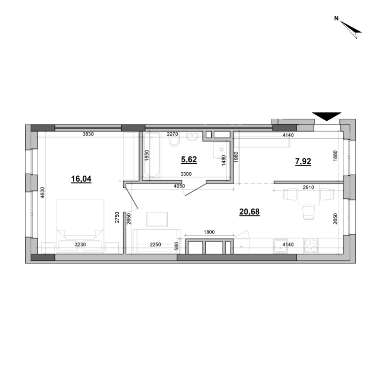 Apartment layout