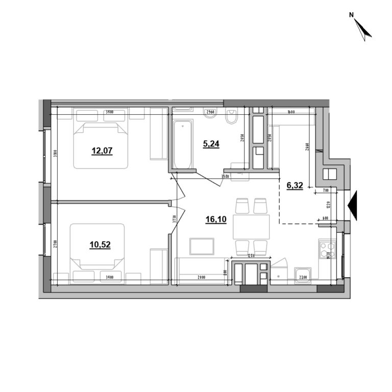 Apartment layout