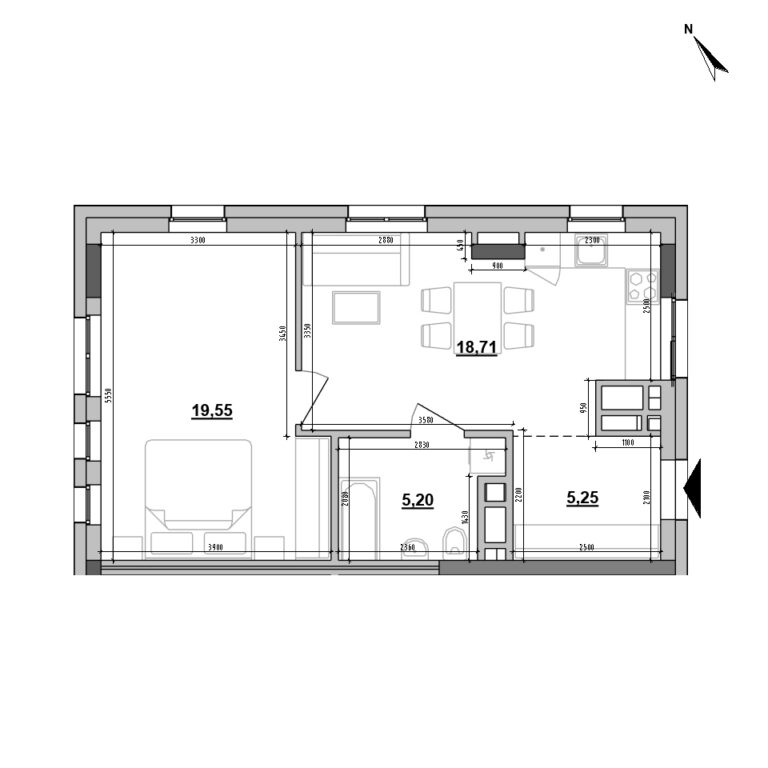 Apartment layout