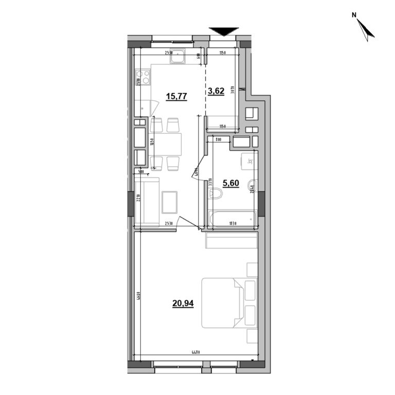 Apartment layout