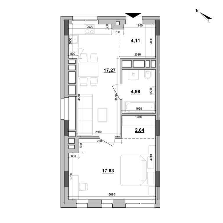 Apartment layout
