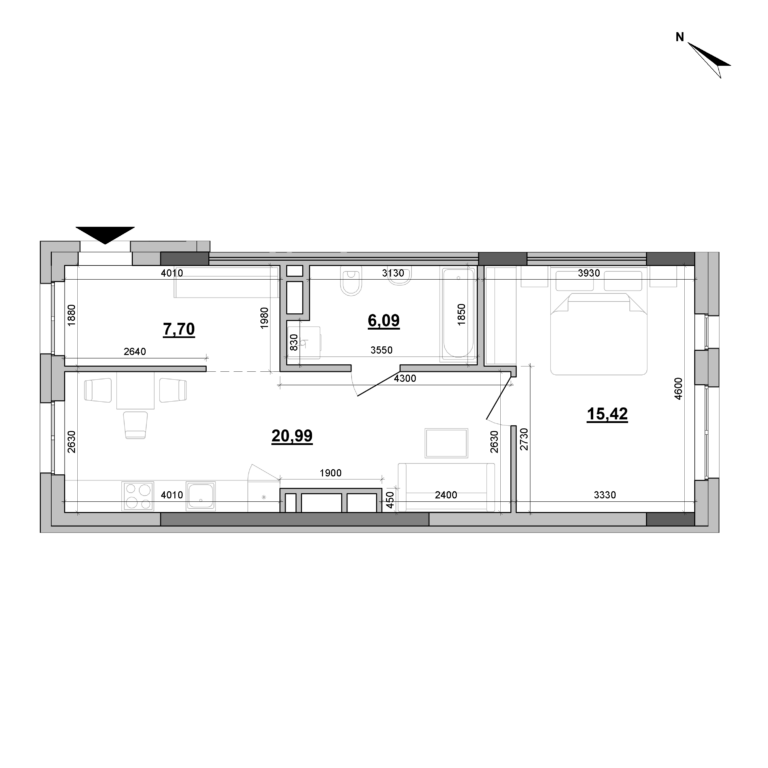 Apartment layout