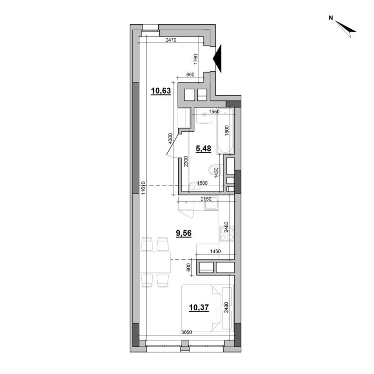 Apartment layout