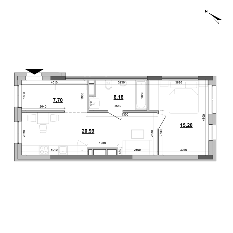 Apartment layout