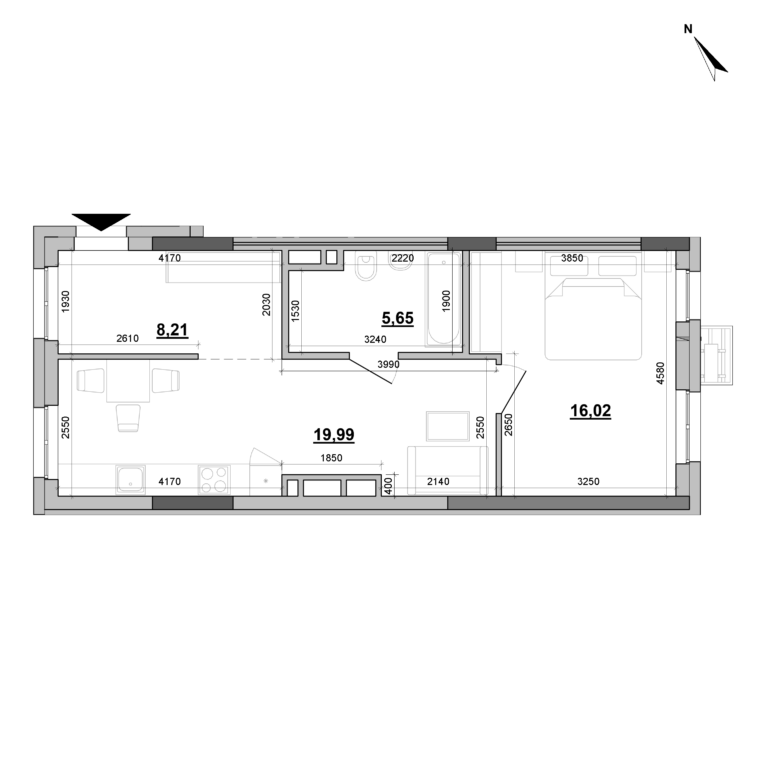 Apartment layout