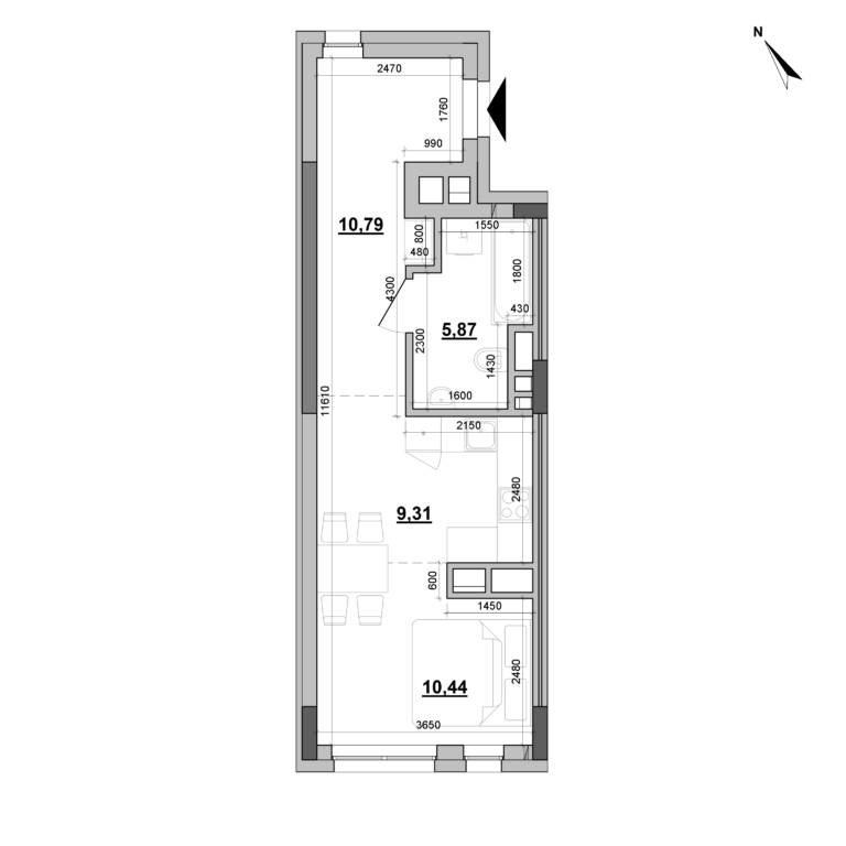 Apartment layout
