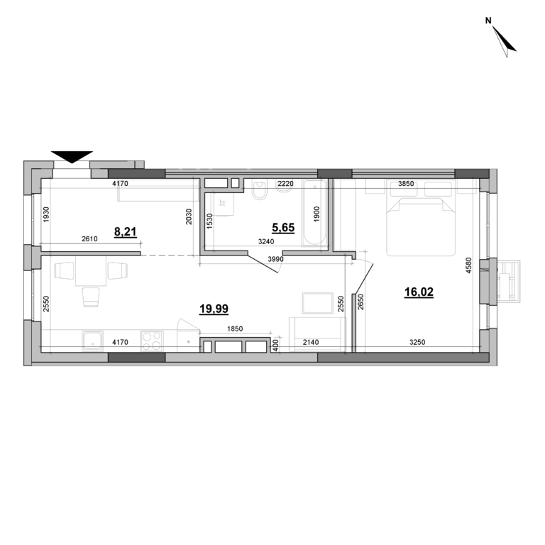 Apartment layout