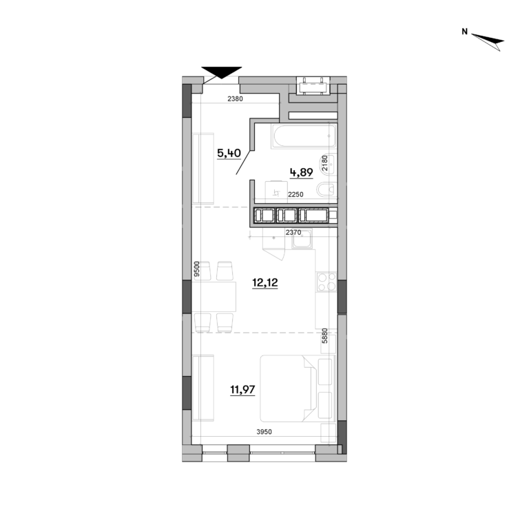 Apartment layout