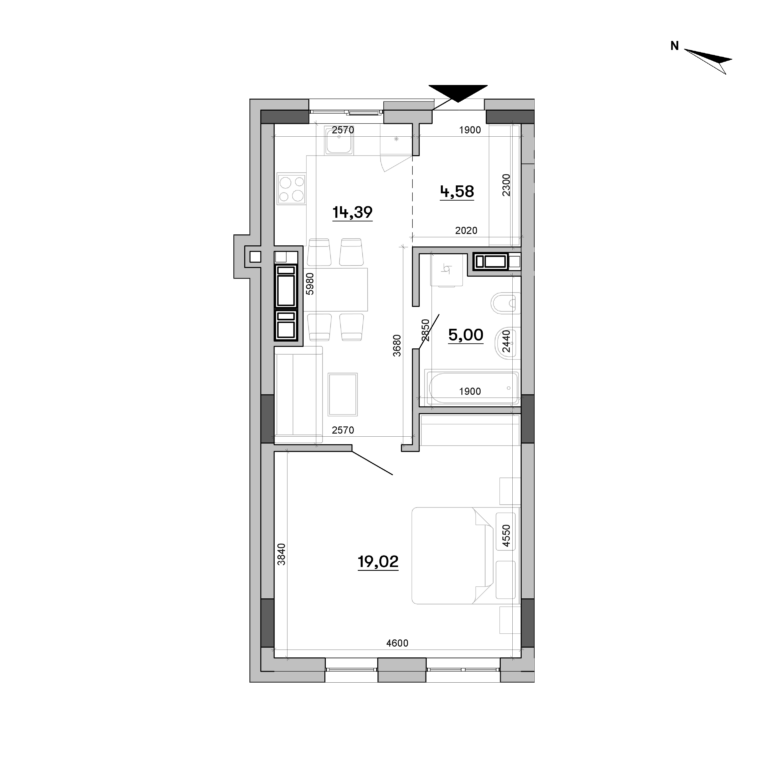 Apartment layout