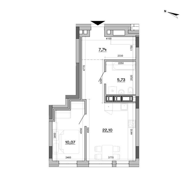 Apartment layout