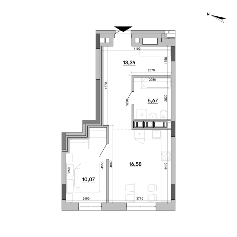 Apartment layout