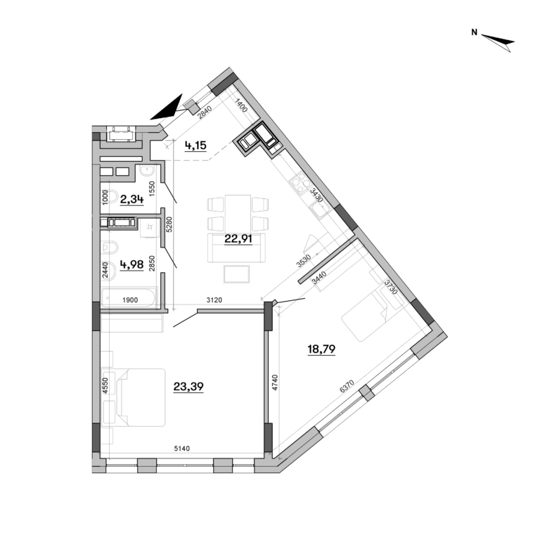 Apartment layout