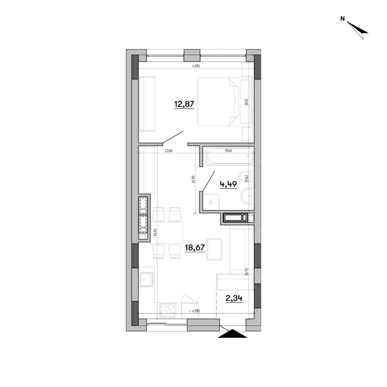 Apartment layout