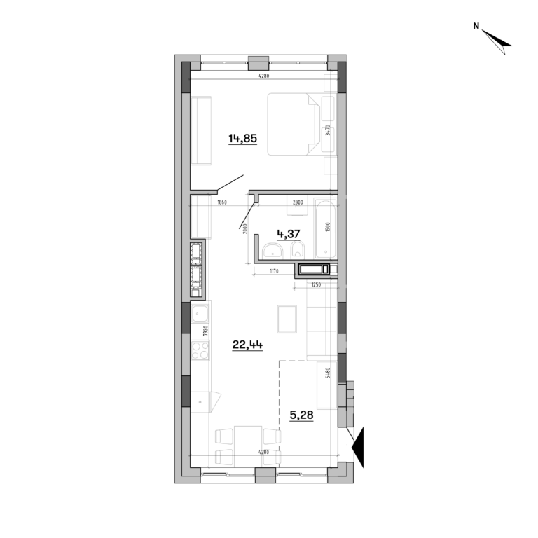 Apartment layout