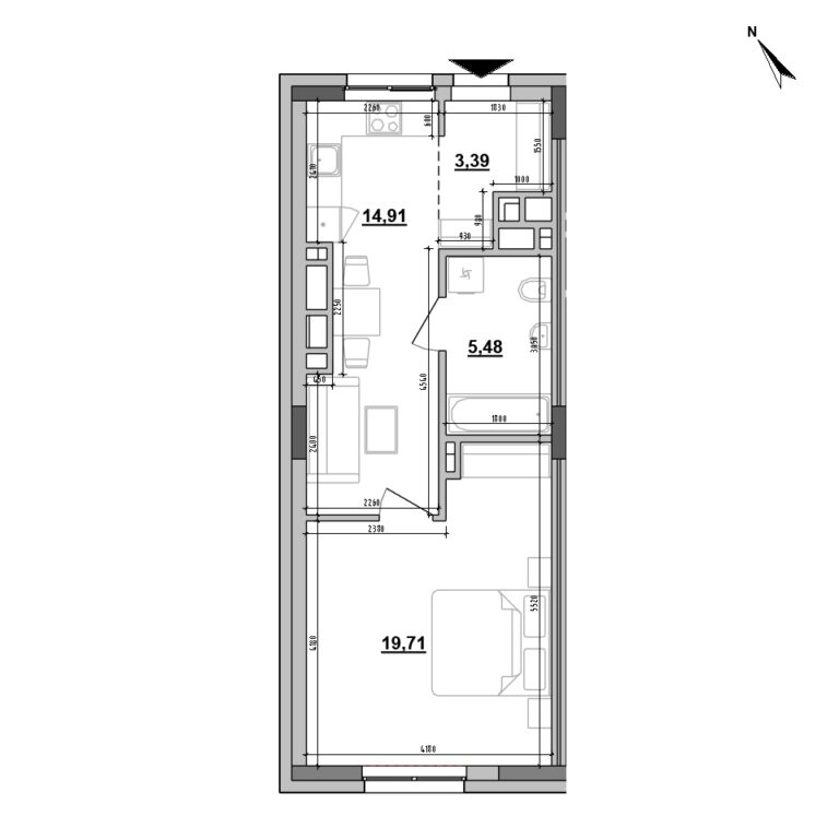 Apartment layout