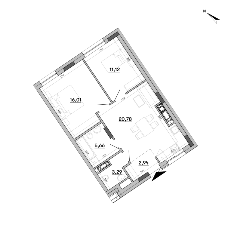 Apartment layout