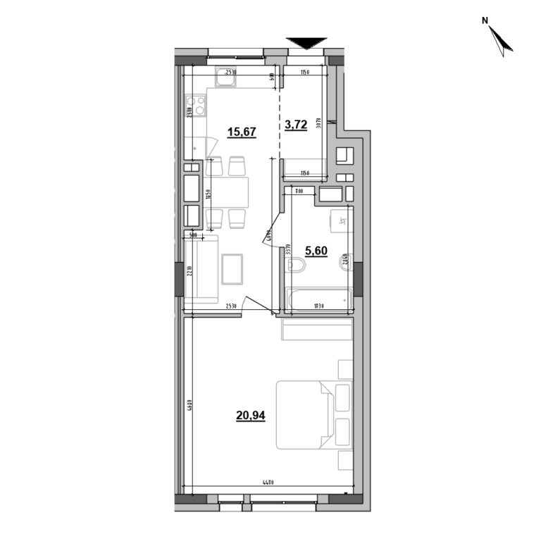 Apartment layout