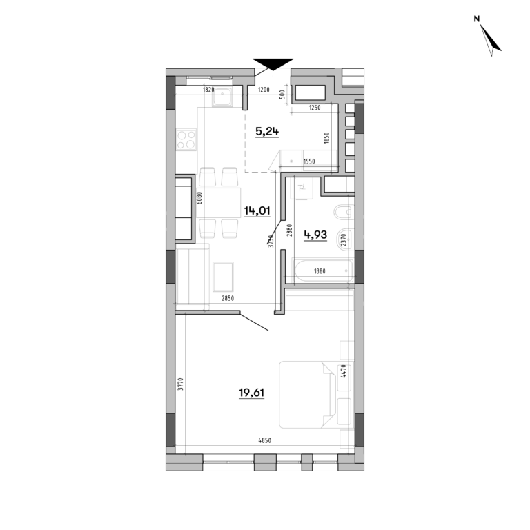 Apartment layout