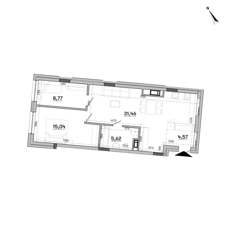 Apartment layout