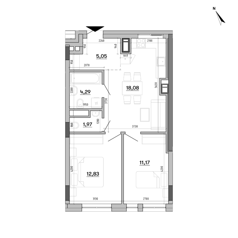 Apartment layout