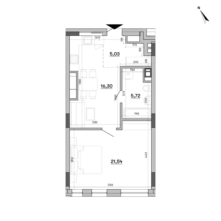 Apartment layout