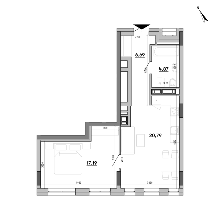 Apartment layout