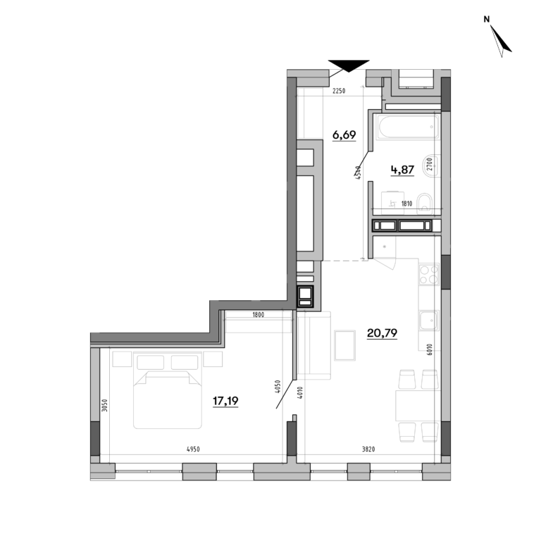 Apartment layout