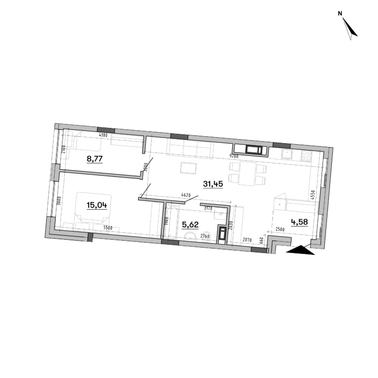 Apartment layout