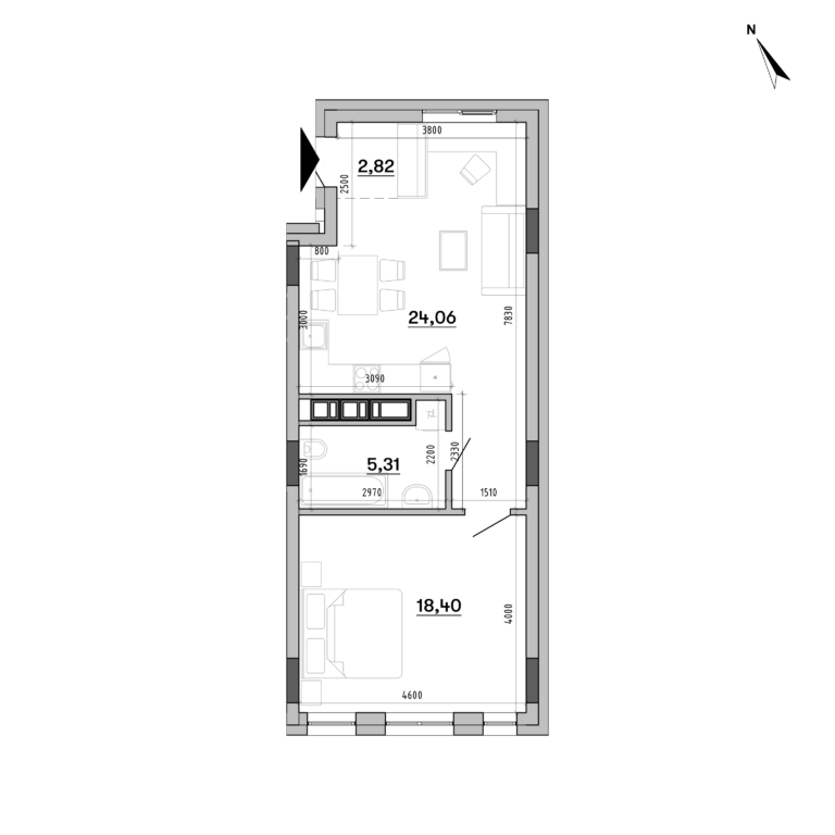Apartment layout