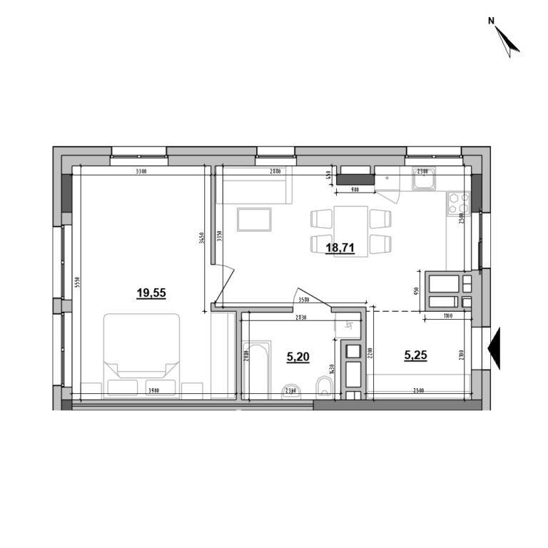Apartment layout
