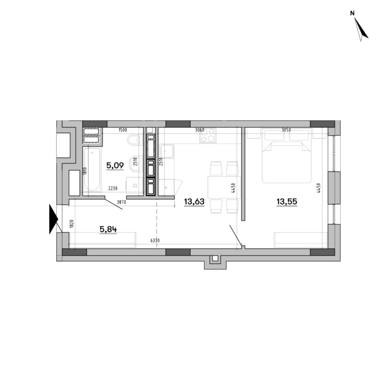 Apartment layout