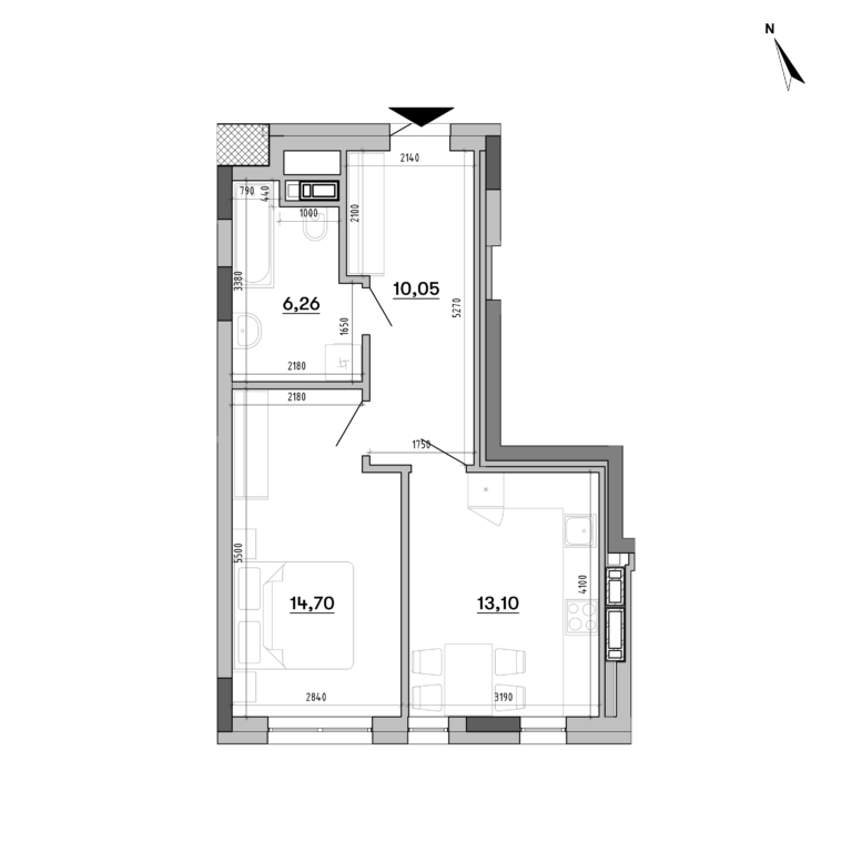 Apartment layout