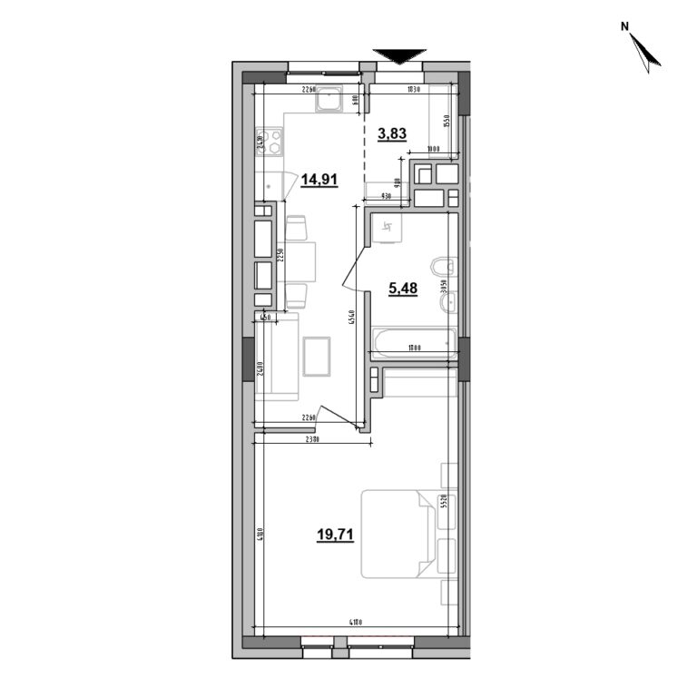 Apartment layout