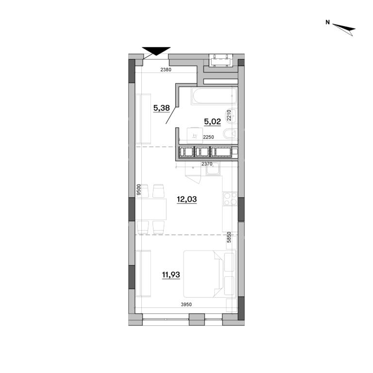 Apartment layout