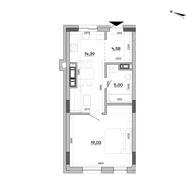 Apartment layout