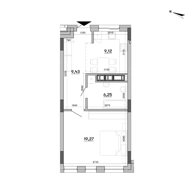 Apartment layout