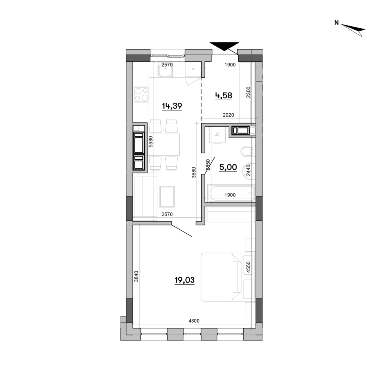 Apartment layout