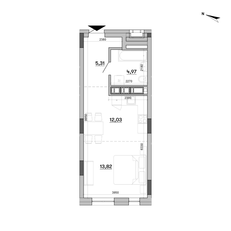 Apartment layout